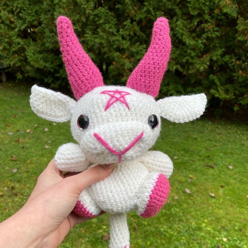 Crochet Amigurumi Baphomet Goat